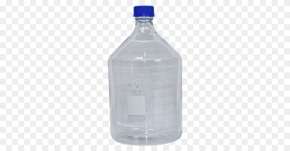 Litre Media Storage Bottle With Blue Cap Pouring O Ring, Plastic, Water Bottle, Shaker Free Png Download