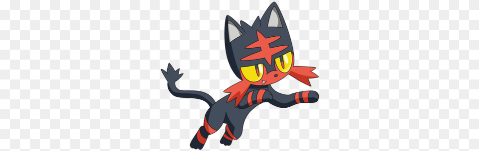 Litten Pokemon Sun And Moon Book, Dynamite, Weapon Png Image