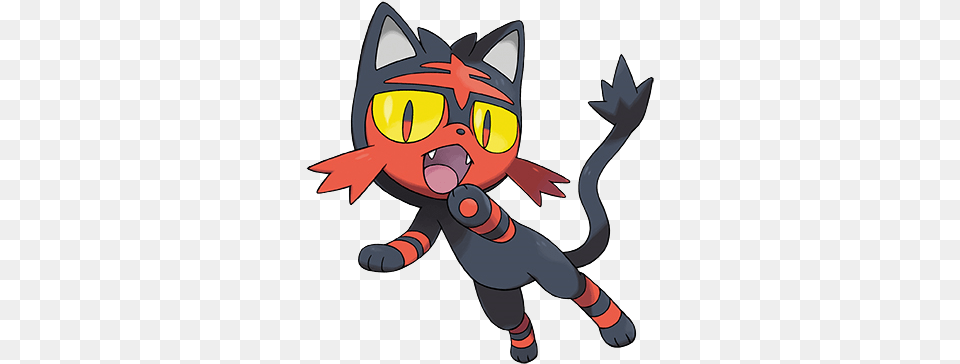 Litten Pokemon Sun And Moon Litten, Baby, Person Png