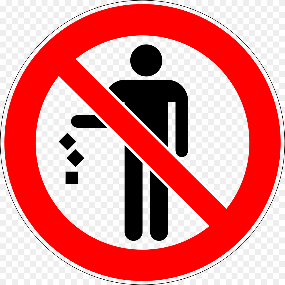 Litter Clipart Don T, Sign, Symbol, Road Sign, Disk Free Transparent Png