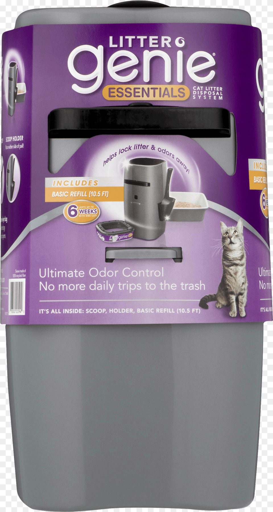 Litter Genie Litter Genie National Pail With Box, Cup, Animal, Cat, Mammal Free Png