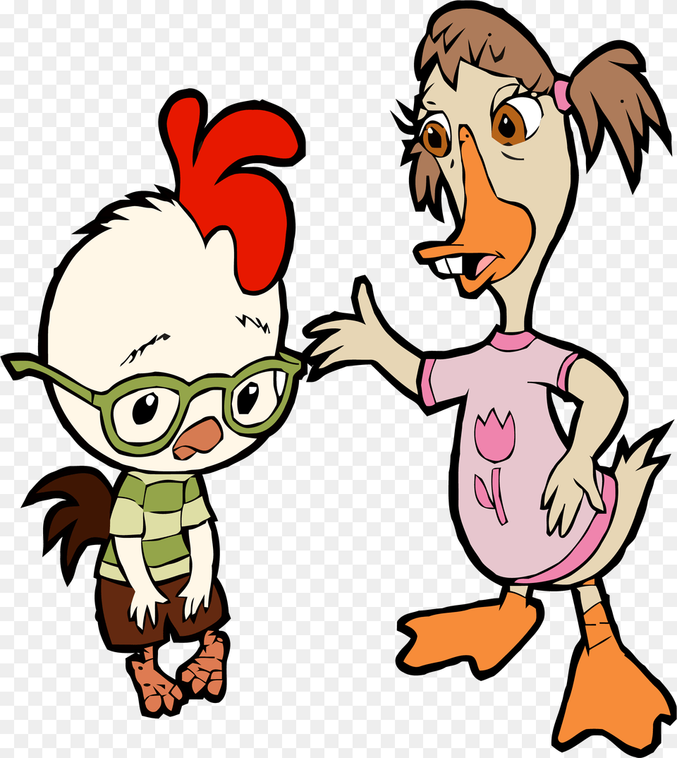 Little Abby Mallard Sad Clipartly Comclipartly Chicken Little And Abby Mallard, Baby, Person, Book, Cartoon Png