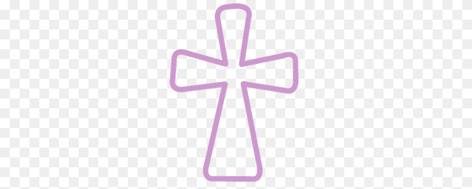 Little Angels, Cross, Symbol, Purple, Emblem Free Png Download