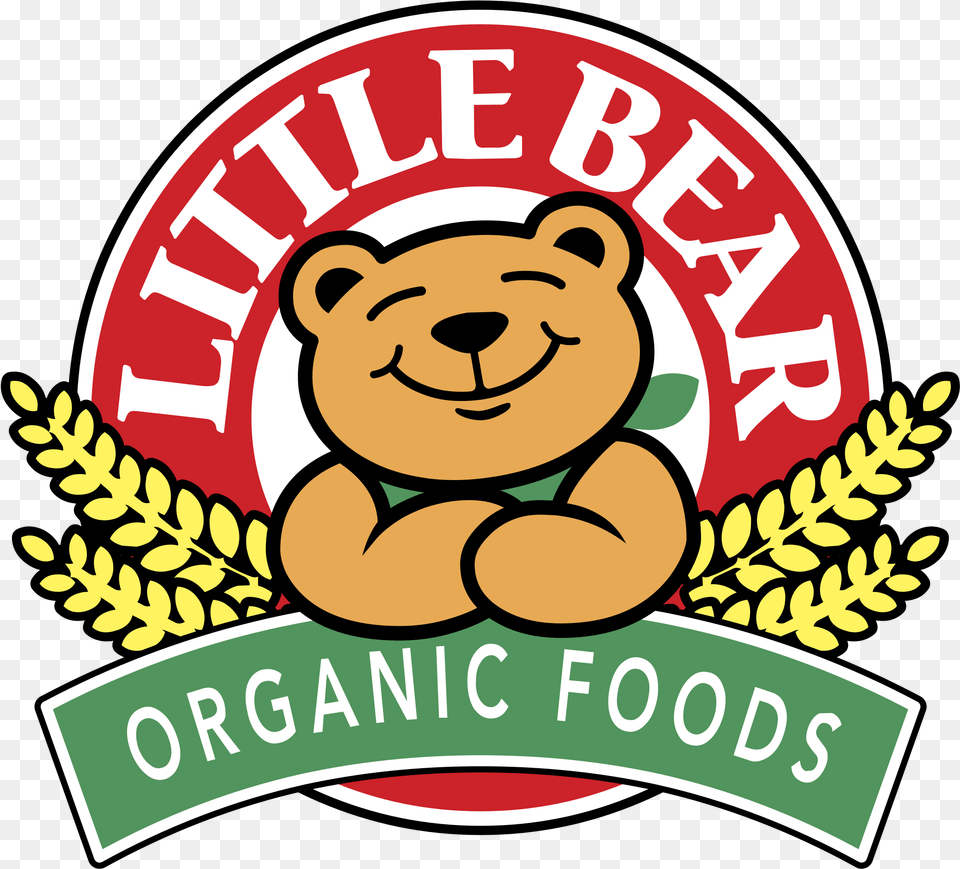 Little Bear Logo Transparent Imprinted Rectangle Magnet, Animal, Mammal, Wildlife, Teddy Bear Png