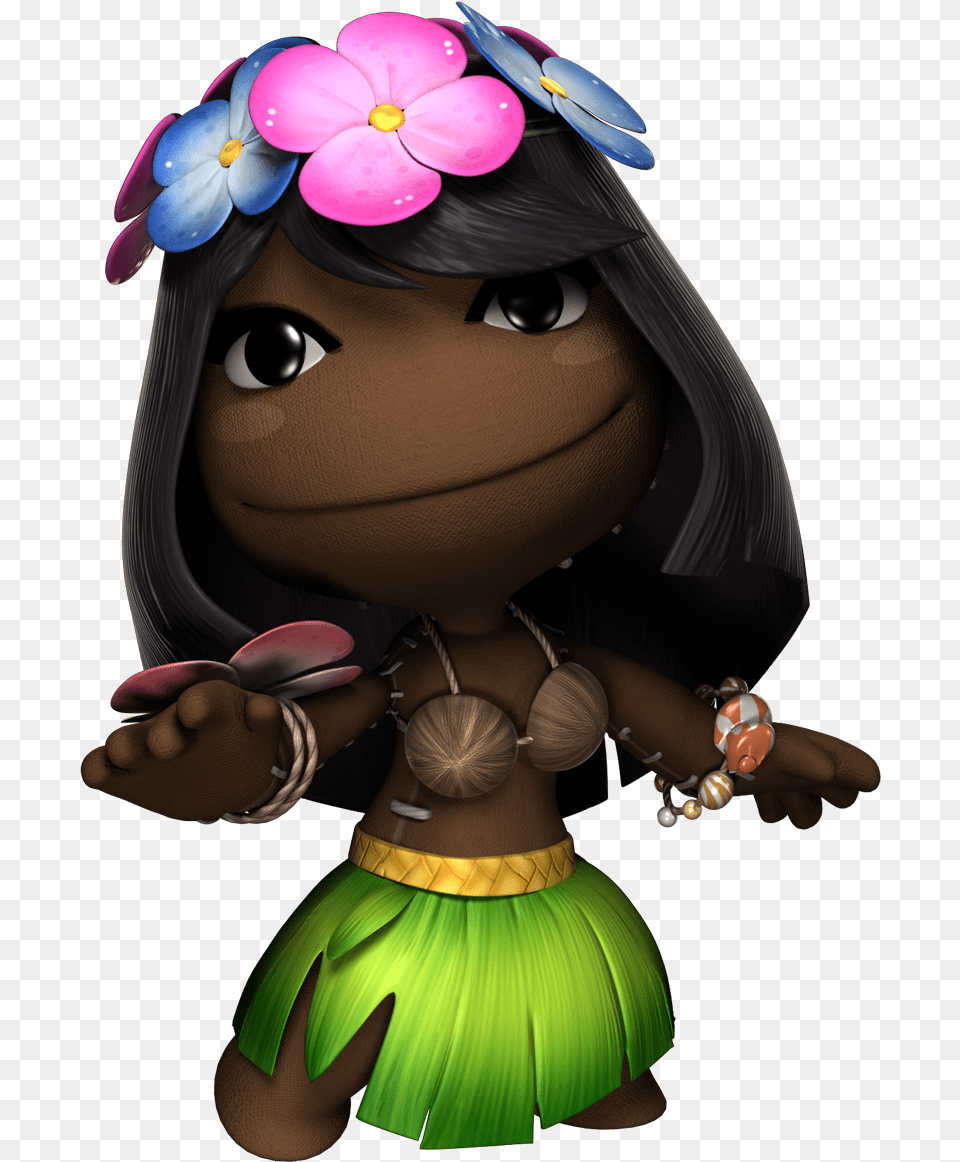 Little Big Planet 3 Sackgirl, Doll, Toy, Cartoon, Accessories Free Transparent Png