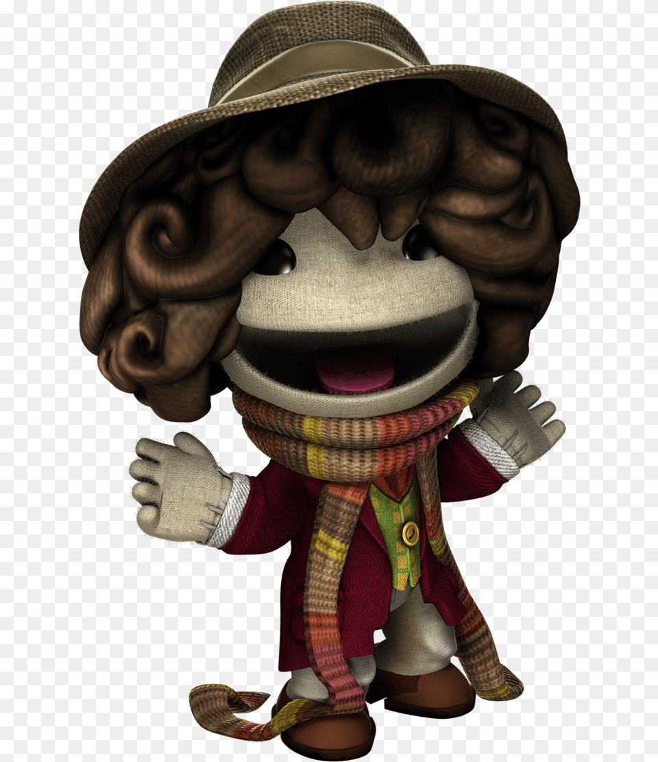 Little Big Planet 4th Doctor, Baby, Person, Clothing, Hat Png Image