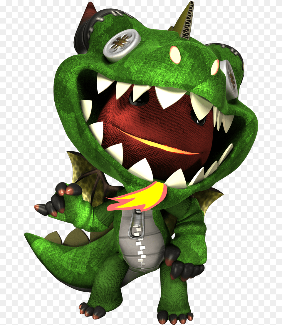 Little Big Planet Dragon Costume, Toy Free Transparent Png