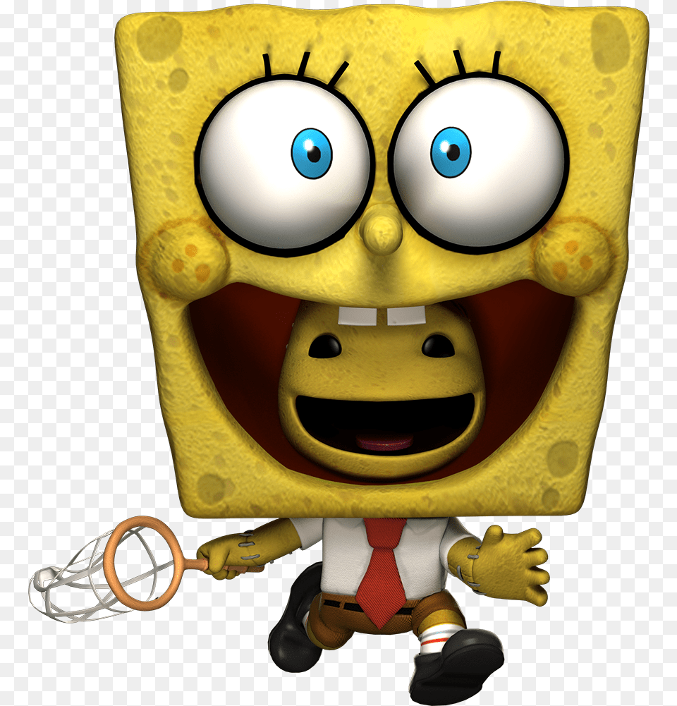 Little Big Planet Spongebob Squarepants, Toy, Baby, Person Png Image