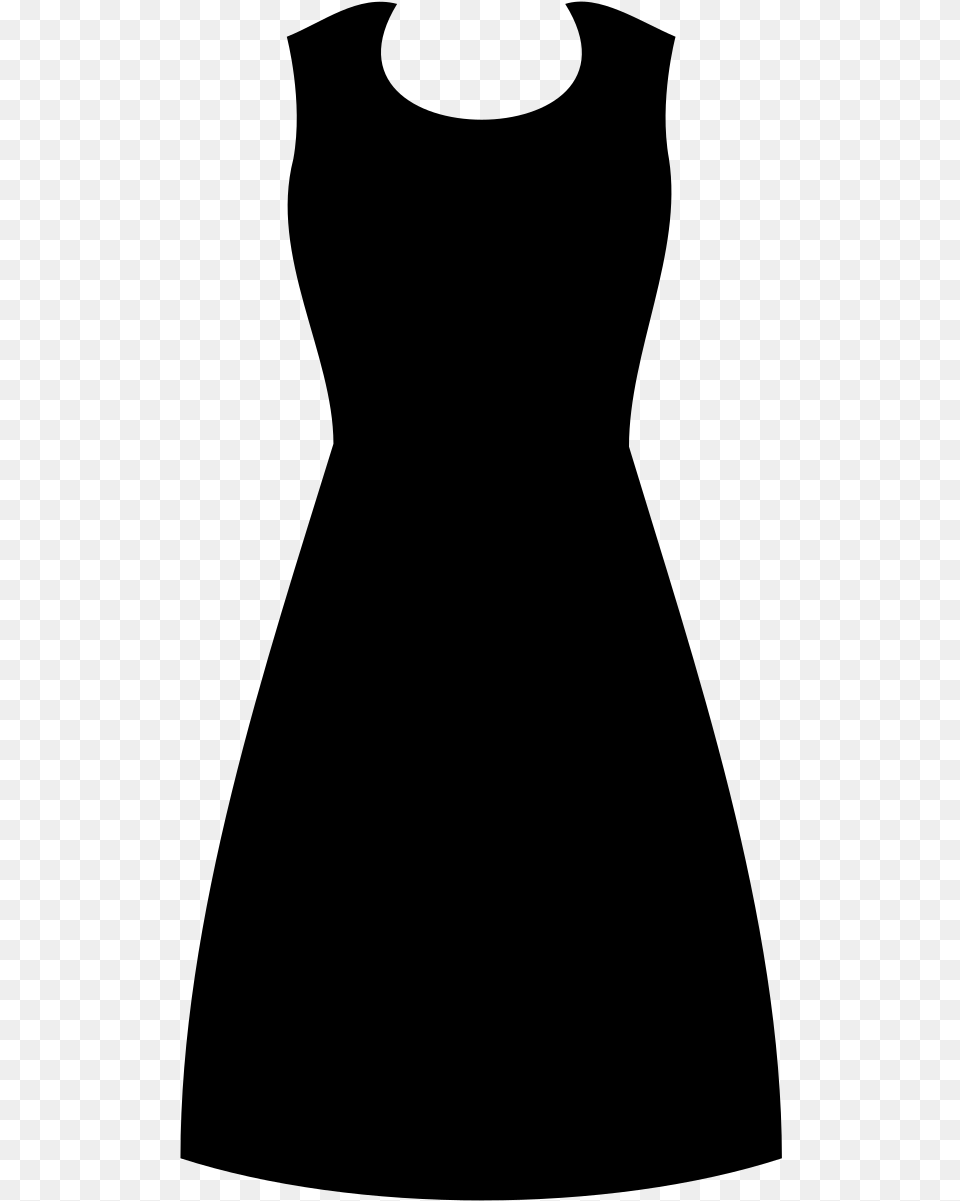 Little Black Dress, Gray Png Image