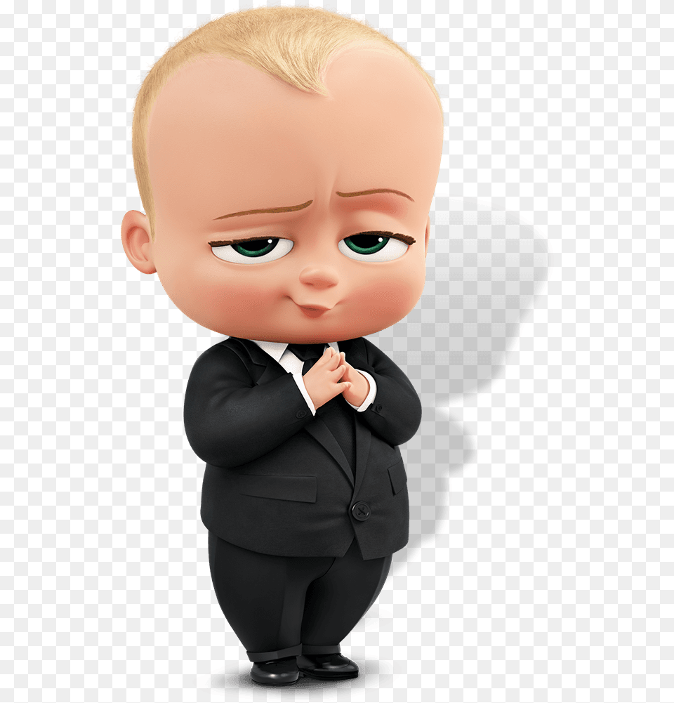 Little Boss Coming Soon Boss Baby, Formal Wear, Clothing, Suit, Toy Png Image