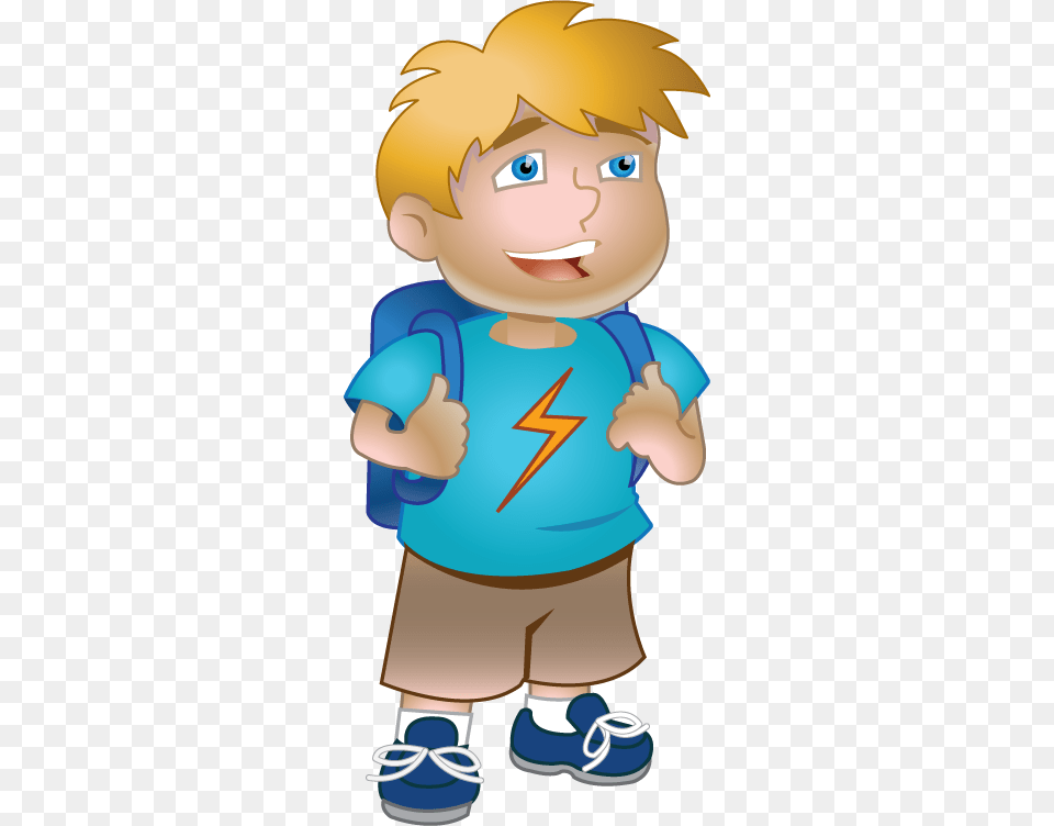 Little Boy Clipart, Baby, Person, Book, Comics Free Transparent Png