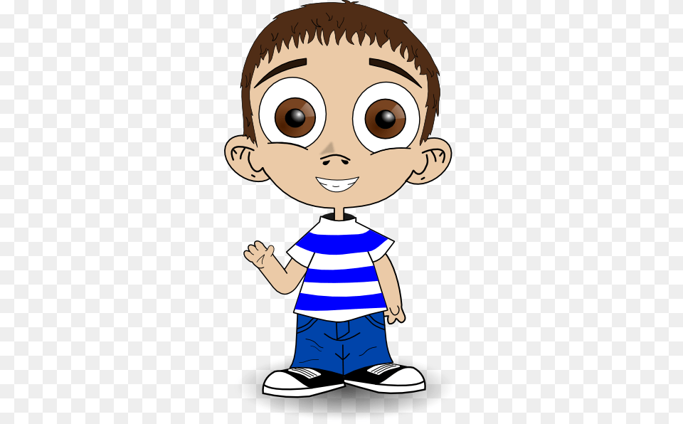 Little Boy Clipart Worried, Baby, Person, Book, Comics Png Image