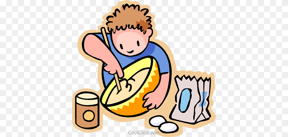 Little Boy Missing Flour In A Bowl Royalty Vector Clip Art, Baby, Person, Face, Head Free Png