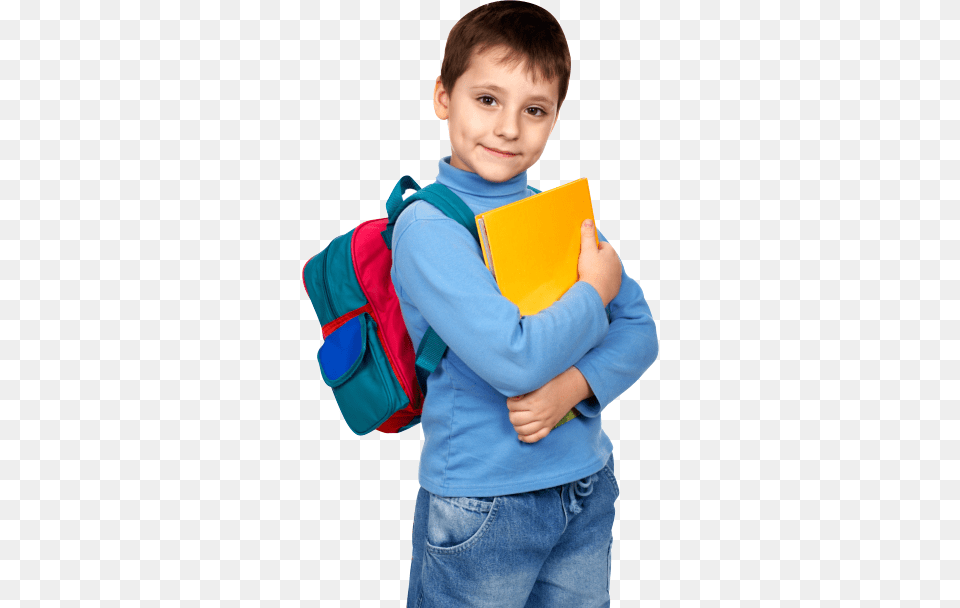 Little Boy Ready For School School Boy Of Seven Ages Of Man, Bag, Backpack, Child, Male Free Transparent Png