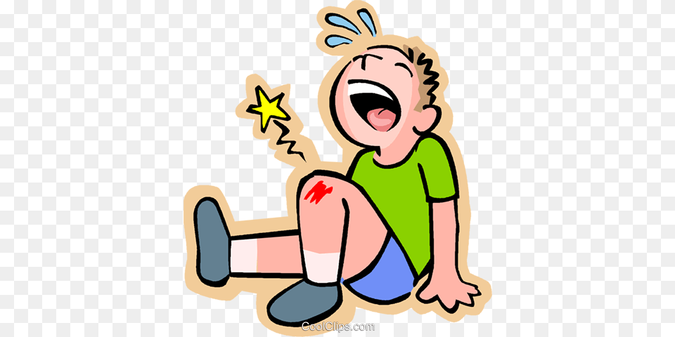Little Boy With Scraped Knee Royalty Vector Clip Art, Baby, Person, Head, Face Png Image