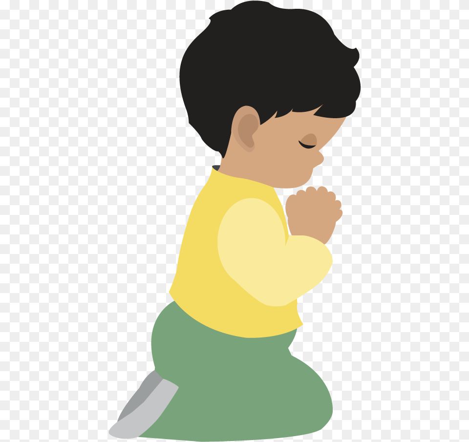 Little Boy39s Prayer Boy Praying Clipart, Kneeling, Person, Baby, Face Free Png