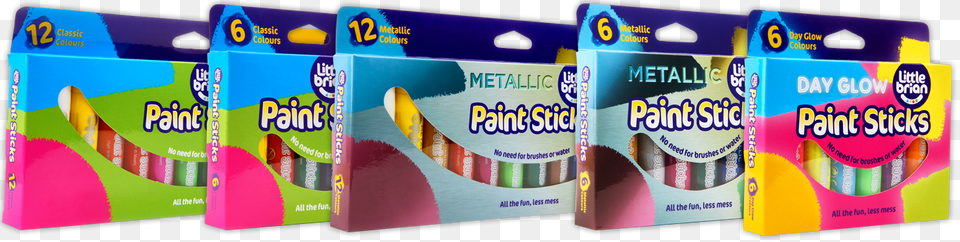 Little Brian Paint Sticks, Gum Free Png