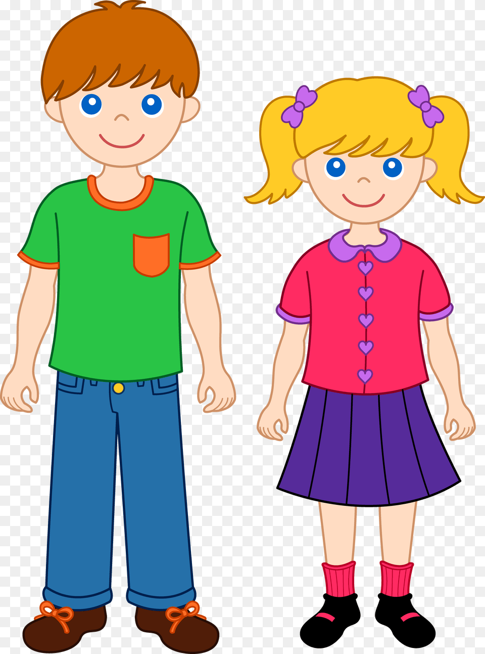Little Brother And Sister Clipart Brother And Sister Clipart, Book, Publication, Comics, Child Free Png Download