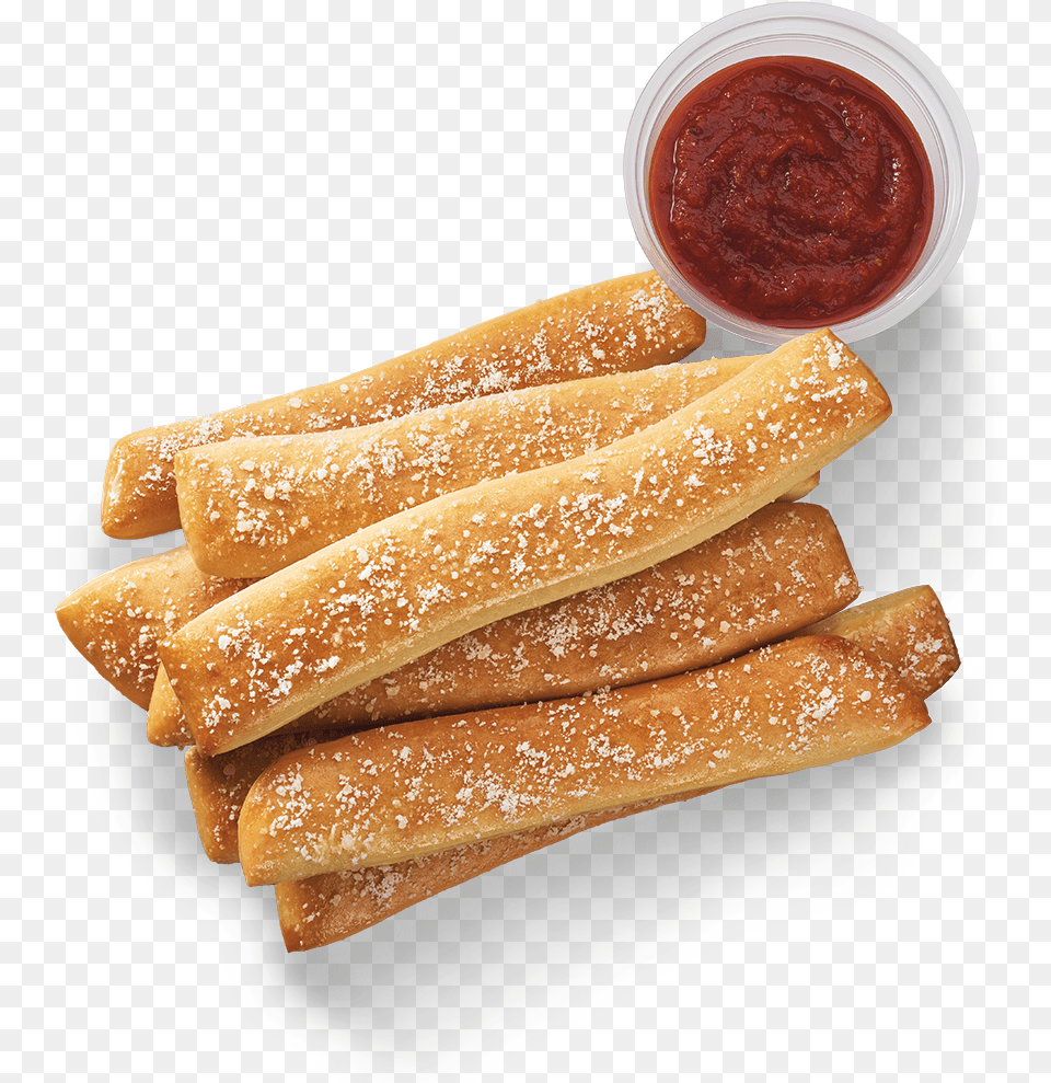 Little Caesars Breadsticks, Food, Ketchup, Bread, Dessert Png Image