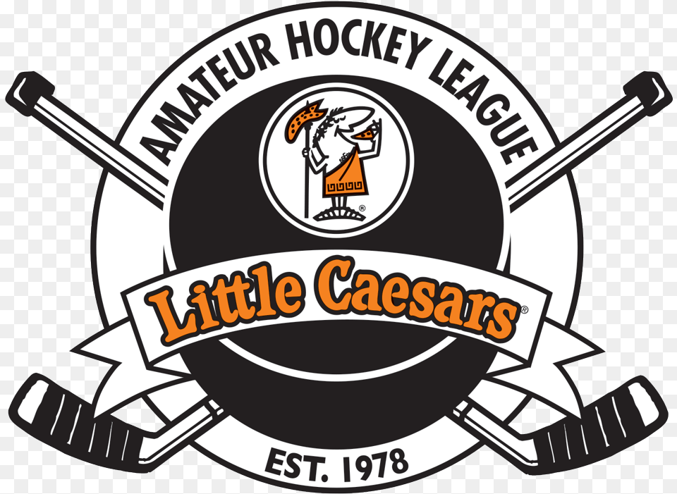 Little Caesars Hockey League Standings Little Caesars Hockey Team Junior, Emblem, Symbol, Logo, People Free Transparent Png