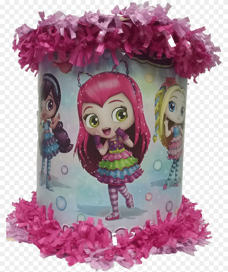 Little Charmed Pinata Little Charmers Lunch Napkins, Toy, Doll, Person, Child Free Png