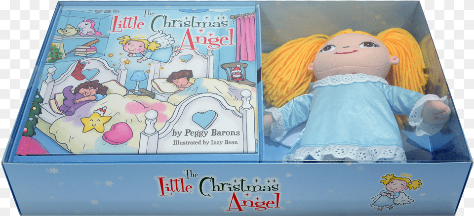 Little Christmas Angel By Peggy Barons, Doll, Toy, Baby, Person Free Transparent Png