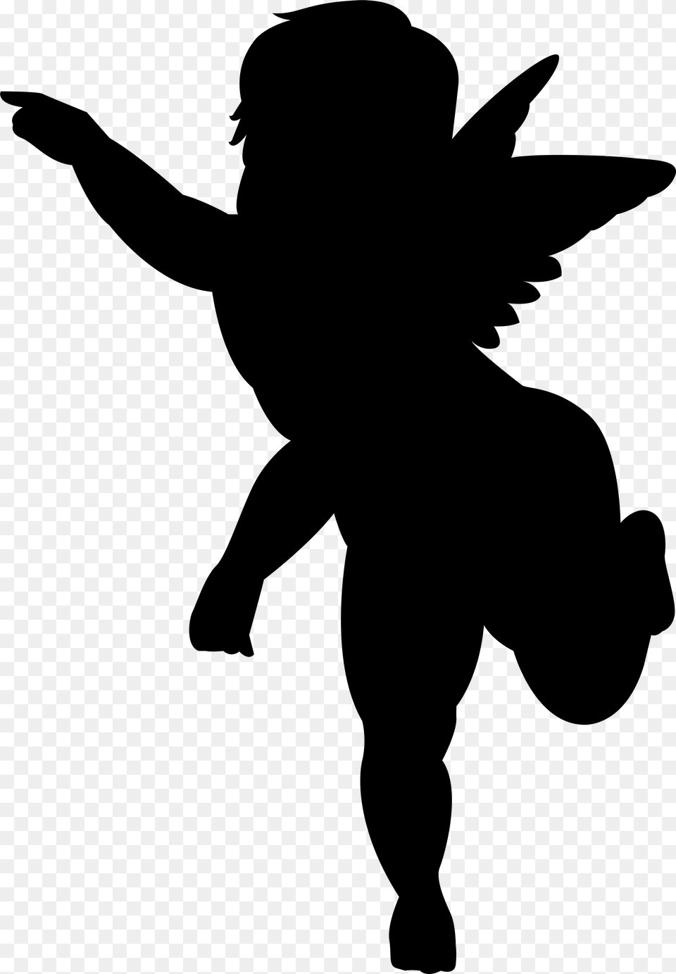 Little Cupid Clip Art Jethro Tull Symbol, Gray Free Transparent Png