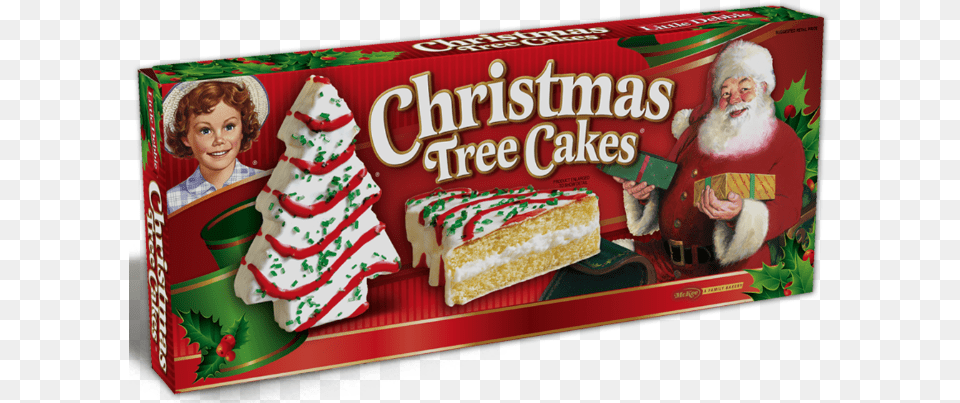 Little Debbie Christmas Tree Cakes, Adult, Male, Man, Person Free Png
