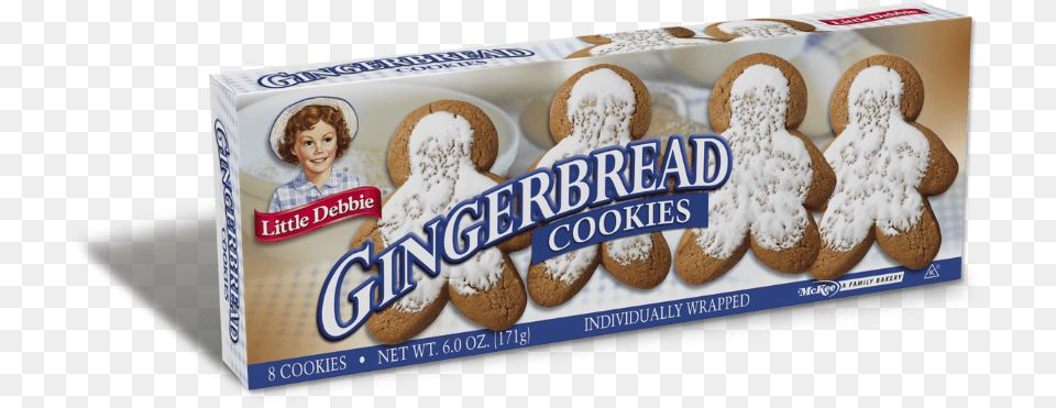Little Debbie Gingerbread Cookies, Cookie, Food, Sweets, Bread Free Transparent Png