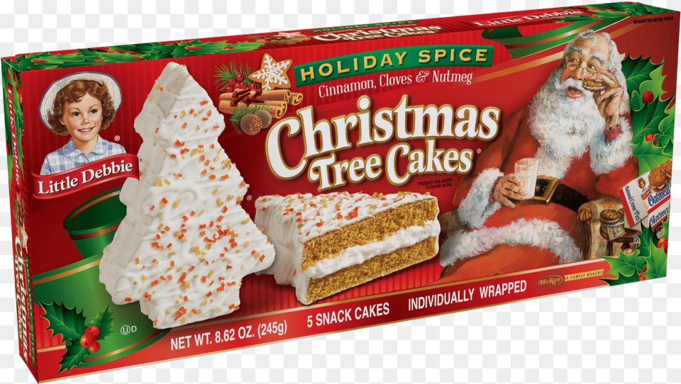 Little Debbie Holiday Spice Christmas Tree Cakes, Adult, Wedding, Person, Woman Free Png Download