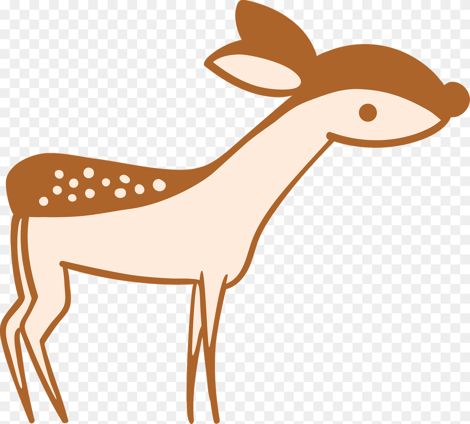 Little Deer Clipart, Animal, Mammal, Wildlife, Fish Free Png