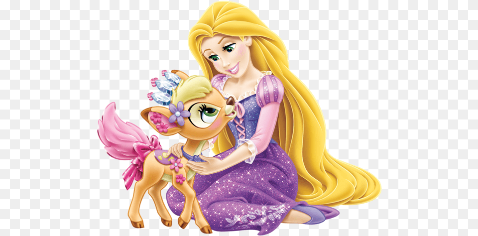 Little Deer Transparent Clip Art Rapunzel Disney Princess, Figurine, Toy, Doll, Person Png