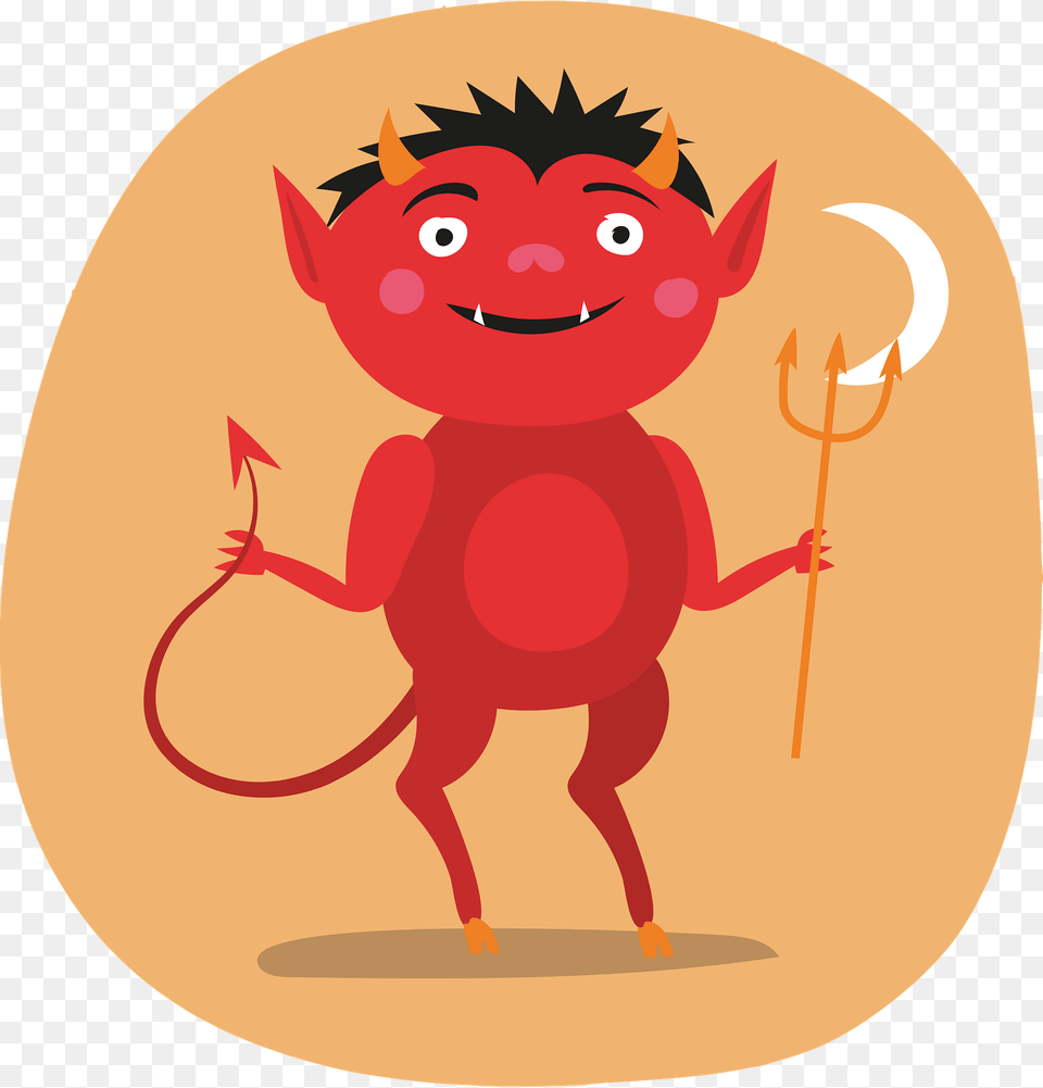 Little Devil Clipart, Animal, Mammal, Pig Free Png