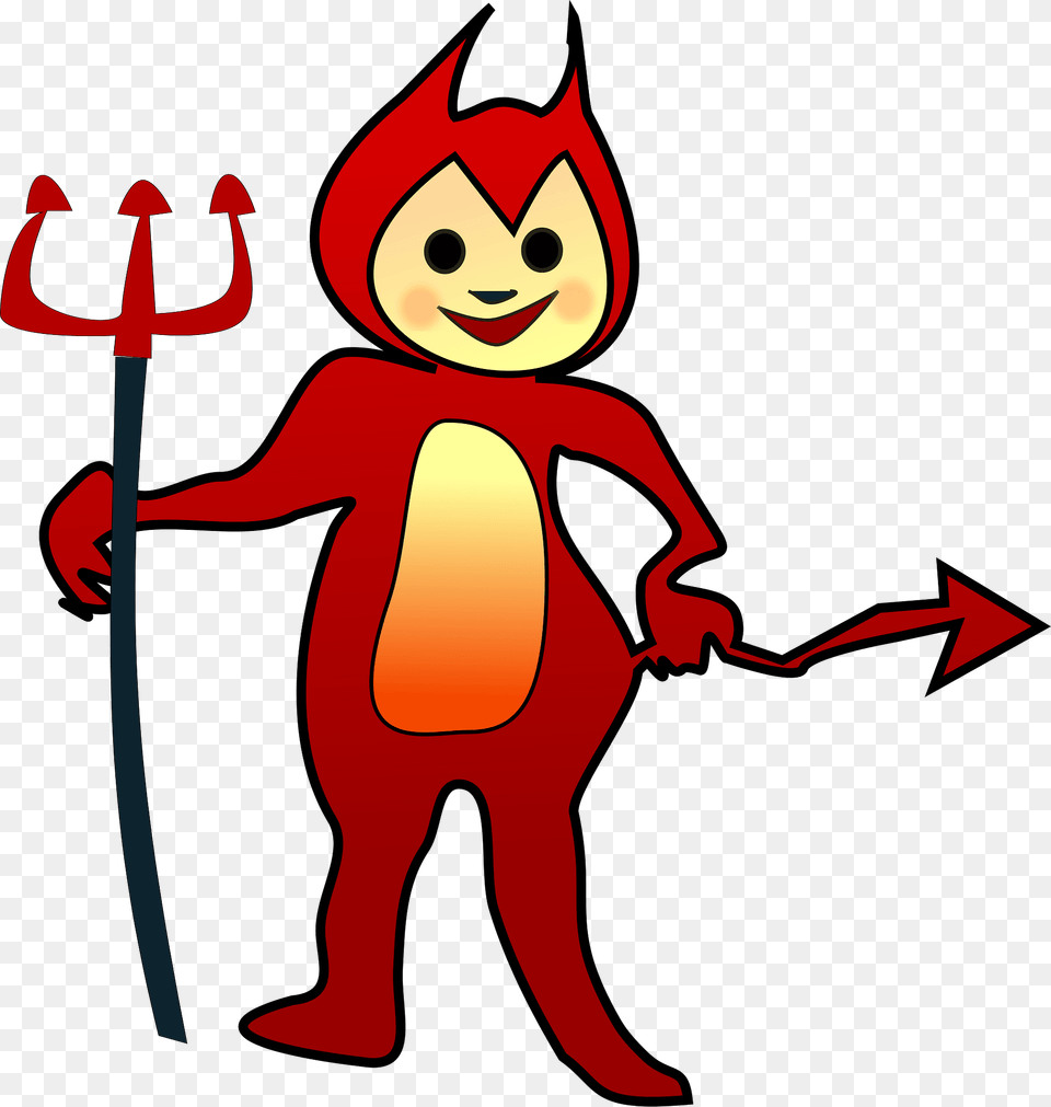 Little Devil Clipart, Face, Head, Person, Clothing Free Png Download