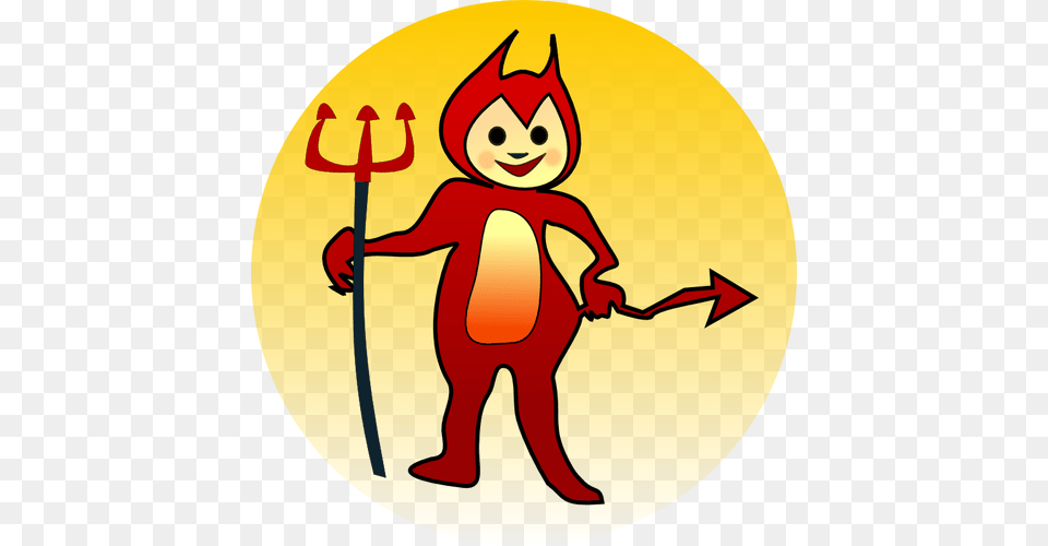Little Devil Icon Vector Clip Art, Baby, Person, Face, Head Png Image