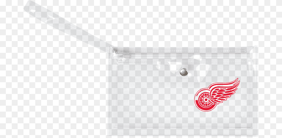 Little Earth Detroit Red Wings Clear Ticket Wristlet Red Wings, Accessories, Bag, Handbag, Emblem Png Image