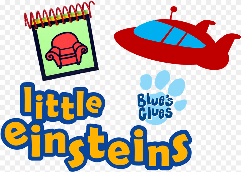 Little Einsteins Blues Clues Logo 3 Einstein Blues Little Einsteins Blue39s Clues, Dynamite, Weapon Free Png
