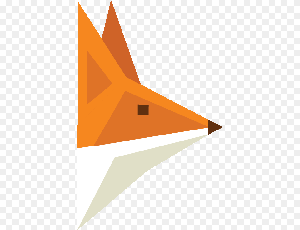 Little Fox Pixel Fox, Triangle, Art Free Png Download