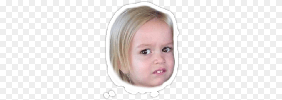 Little Girl Car Seat Meme, Face, Head, Person, Photography Png