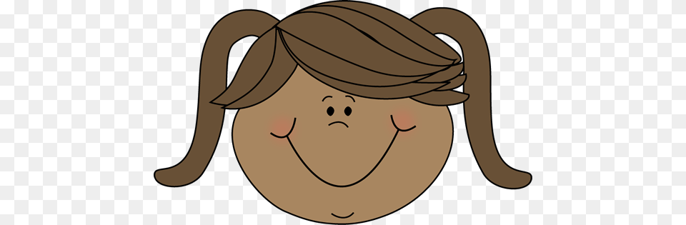 Little Girl Cartoon Happy Face Jen Little Girl, Head, Person, Clothing, Hardhat Free Transparent Png