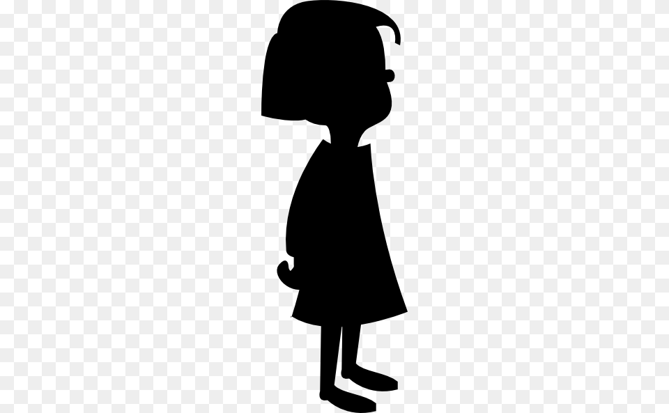 Little Girl Clipart Shadow, Silhouette, Child, Female, Person Free Transparent Png