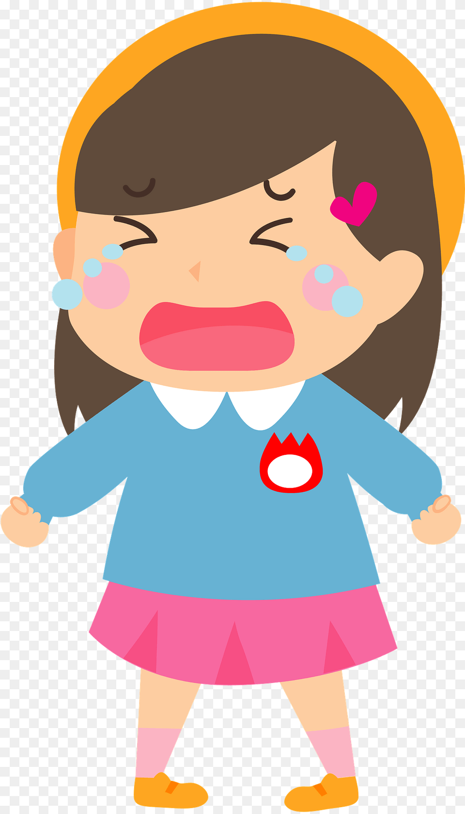 Little Girl Is Crying Tears Clipart, Baby, Person, Face, Head Free Png Download