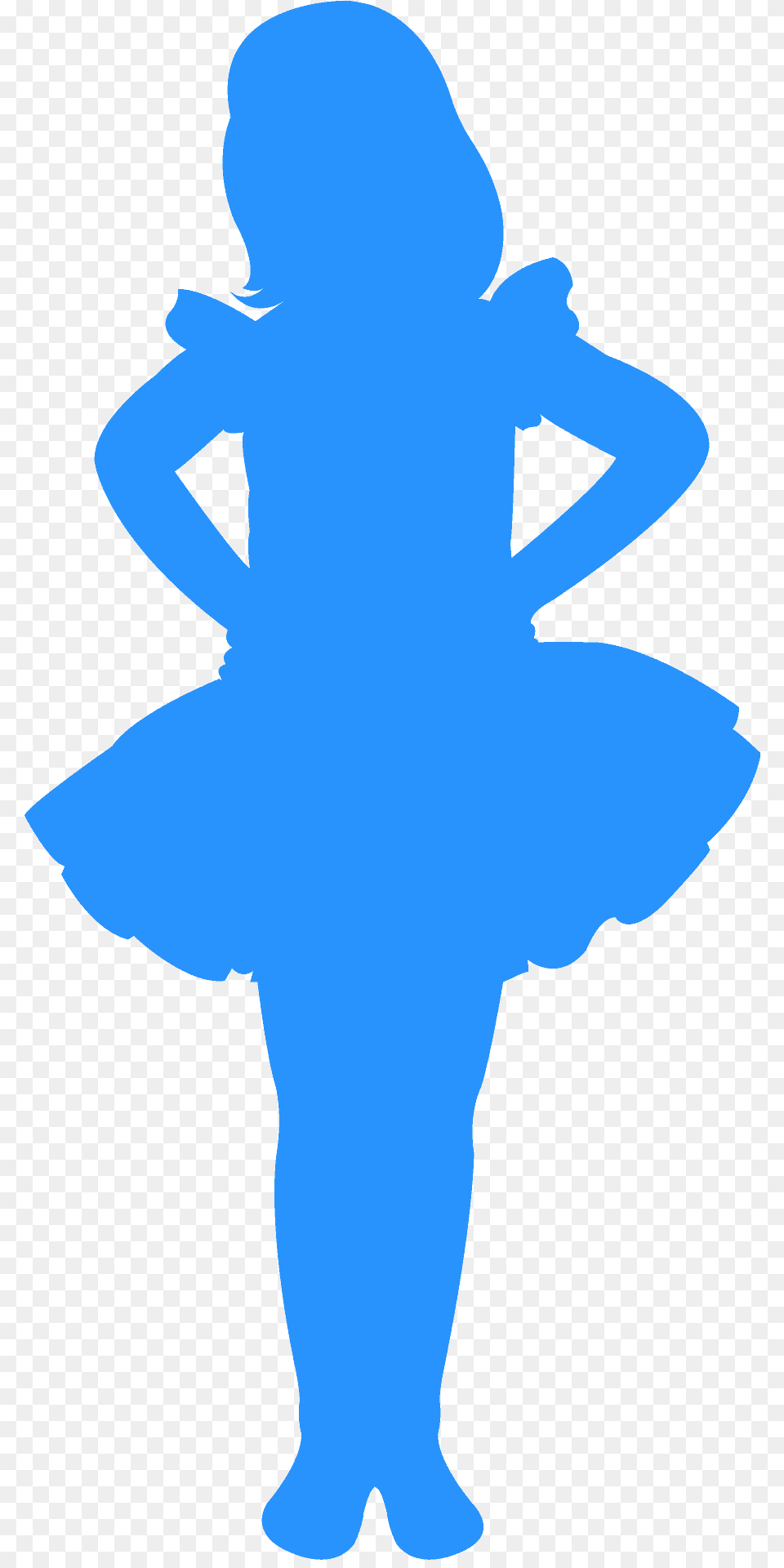 Little Girl Silhouette, Dancing, Leisure Activities, Person Free Png