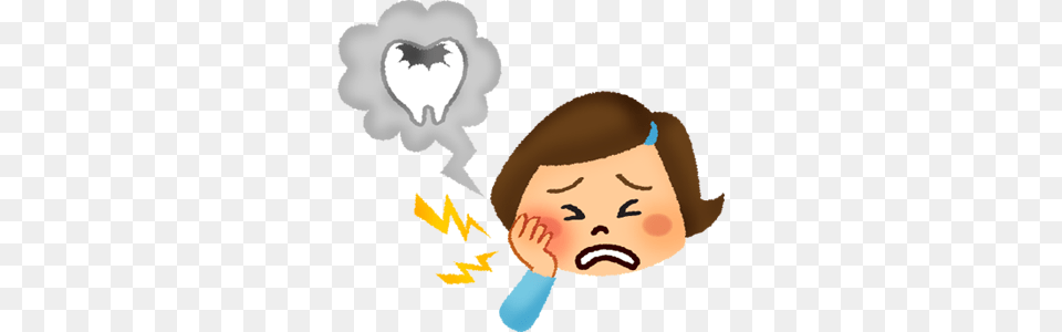 Little Girl Suffering From Toothache Clipart Illustrations, Adult, Female, Person, Woman Png