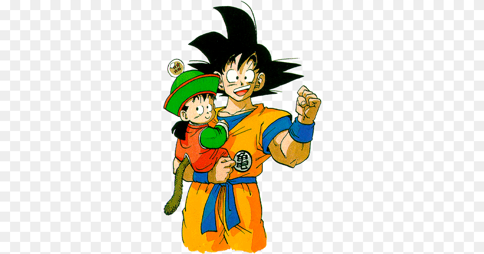 Little Gokus Dragon Ball Site Dbz Transparent, Book, Comics, Person, Publication Png