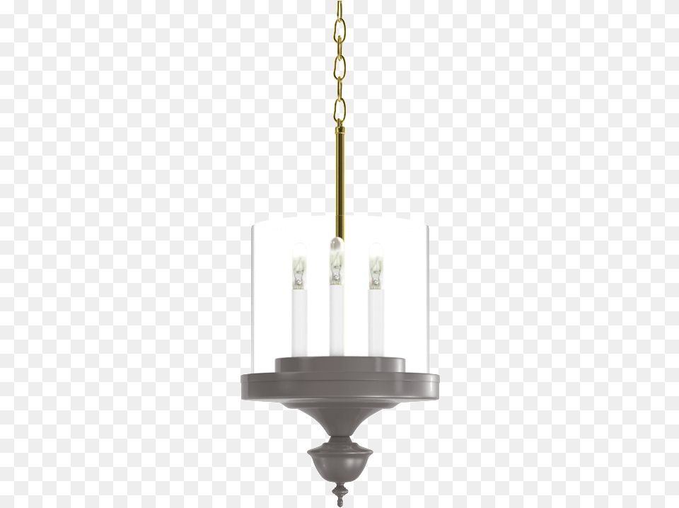 Little Greenwich Hanging Sconce With Brass Chandelier, Lamp, Light Fixture Free Png Download