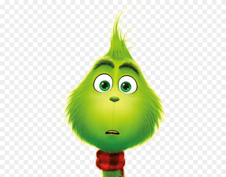 Little Grinch Grinch Quote His Heart Grew Two Sizes, Green, Plush, Toy, Animal Png Image