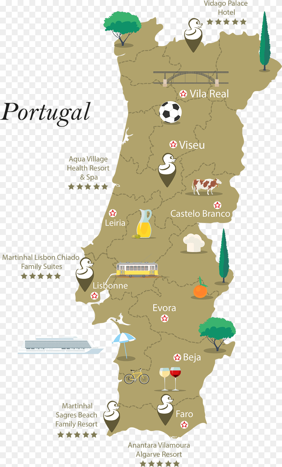 Little Guest Hotels Collection Portugal Tour Guide Map, Plot, Chart, Nature, Outdoors Png