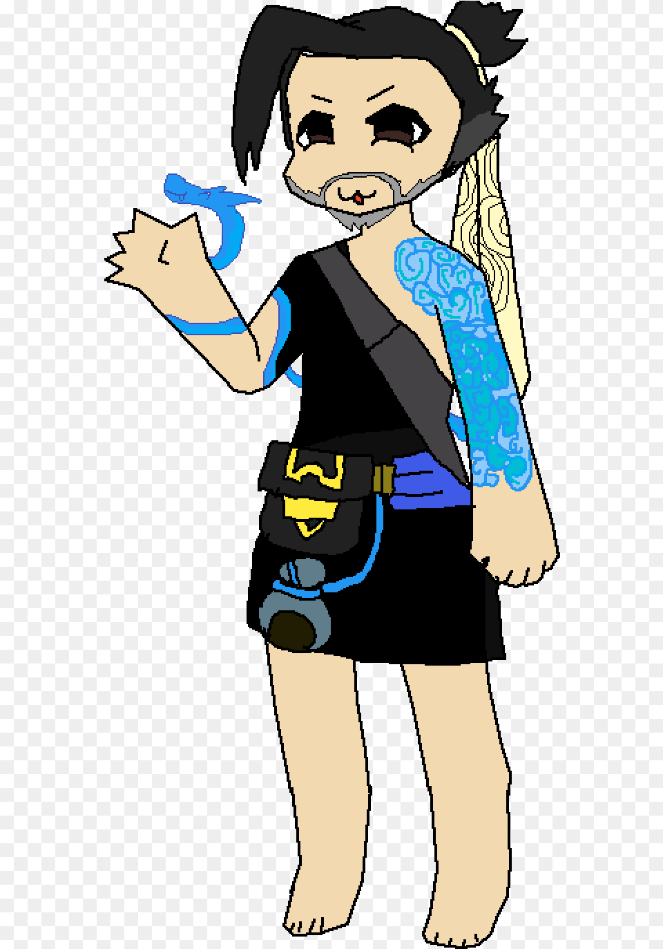 Little Hanzo Cartoon, Baby, Person, Book, Comics Png