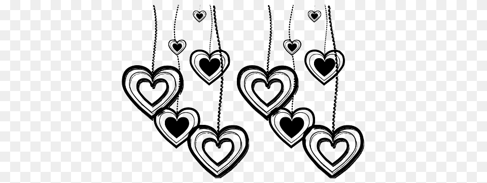 Little Heart Hanging On A String, Accessories, Jewelry, Earring Free Png Download